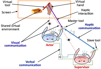 WYFIWIF: Haptic communication paradigm